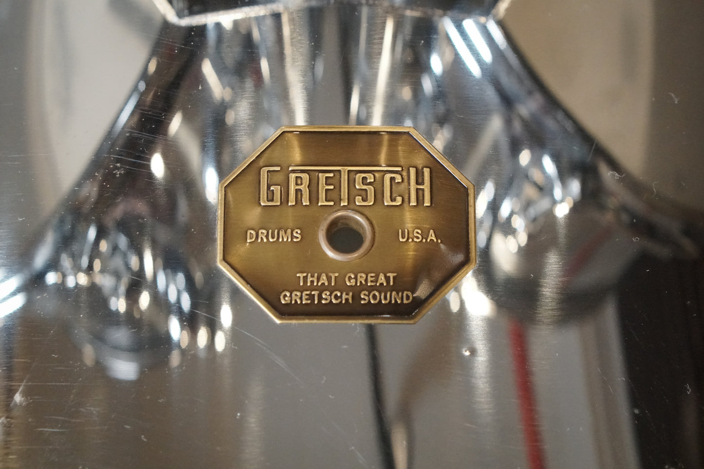 Gretsch 12/12/16/24" Drum Set - 1970s Chrome over Wood