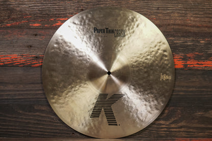 Zildjian 18" K. Paper Thin Crash Cymbal - 1186g