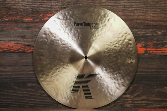 Zildjian 18" K. Paper Thin Crash Cymbal - 1186g