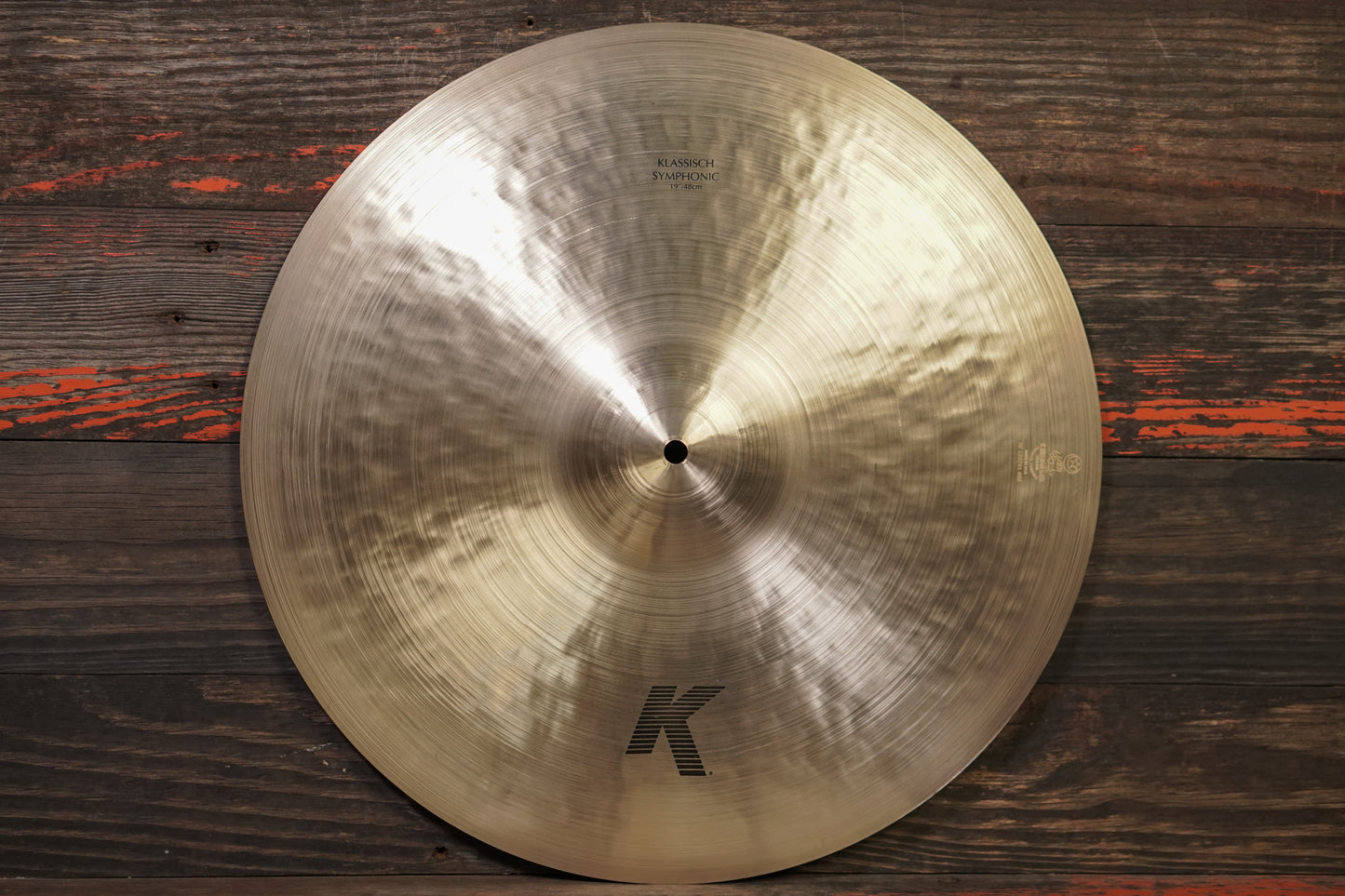Zildjian 19" K. Klassisch Symphonic Suspended Cymbal - 1710g