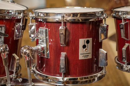 Sonor 8/10/12/13/14/18" Phonic Series Drum Set - 1980s Mahogany