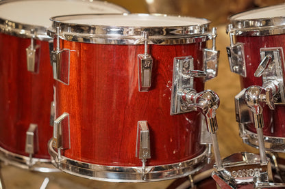 Sonor 8/10/12/13/14/18" Phonic Series Drum Set - 1980s Mahogany