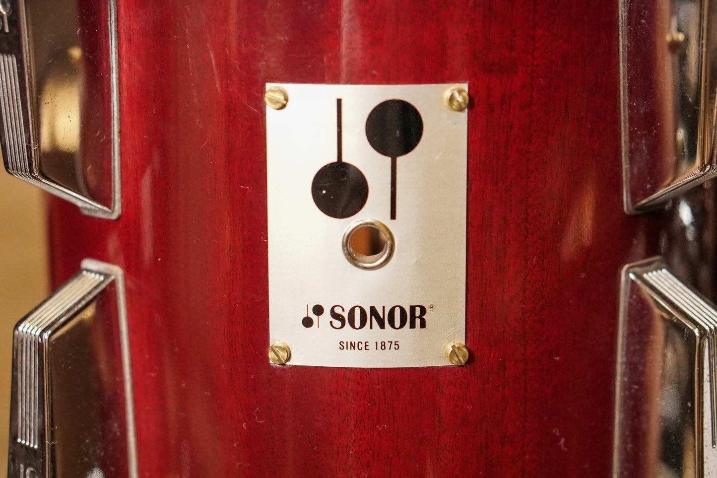 Sonor 8/10/12/13/14/18" Phonic Series Drum Set - 1980s Mahogany
