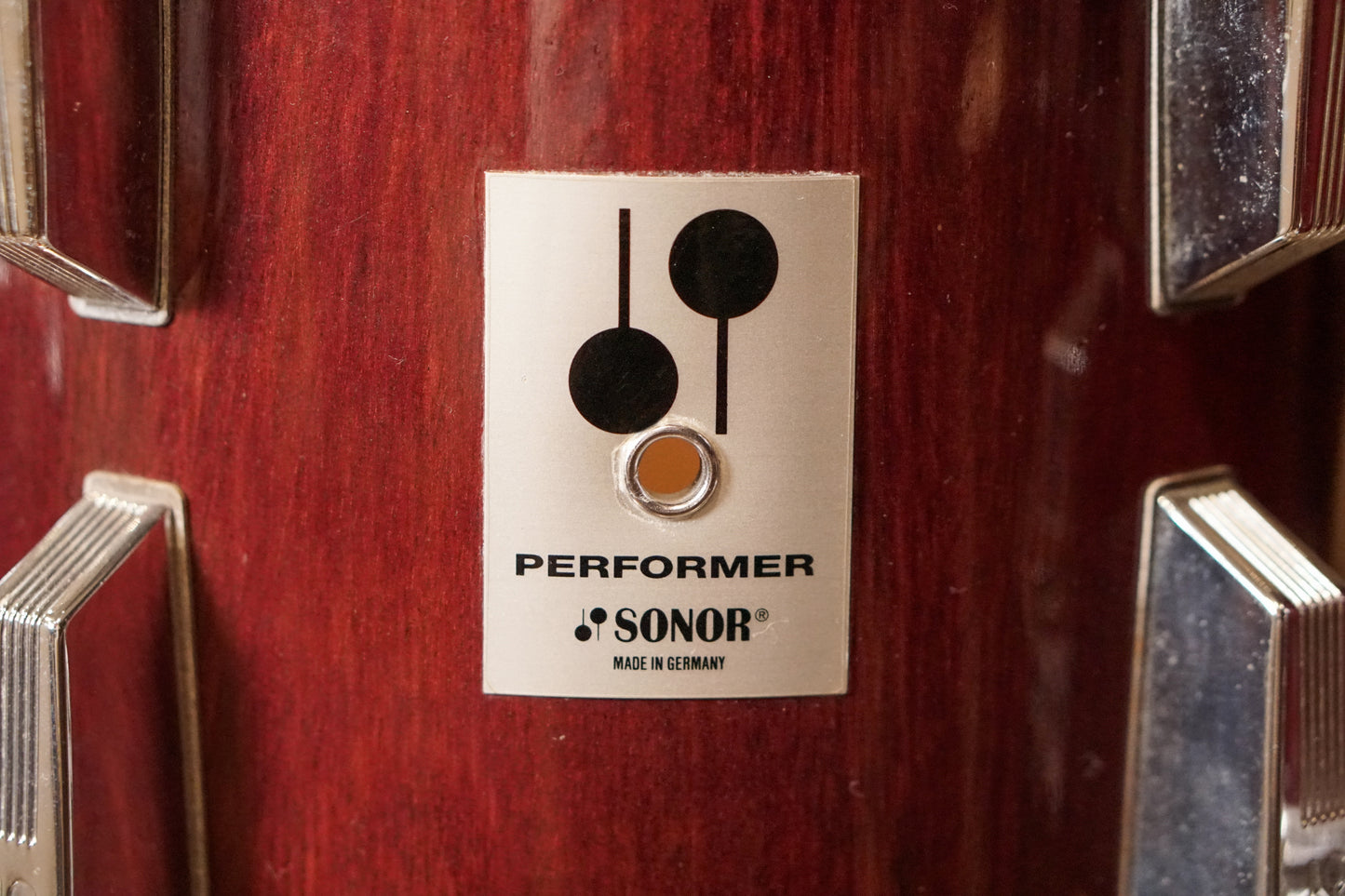 Sonor 8/10/12/13/14/18" Phonic Series Drum Set - 1980s Mahogany