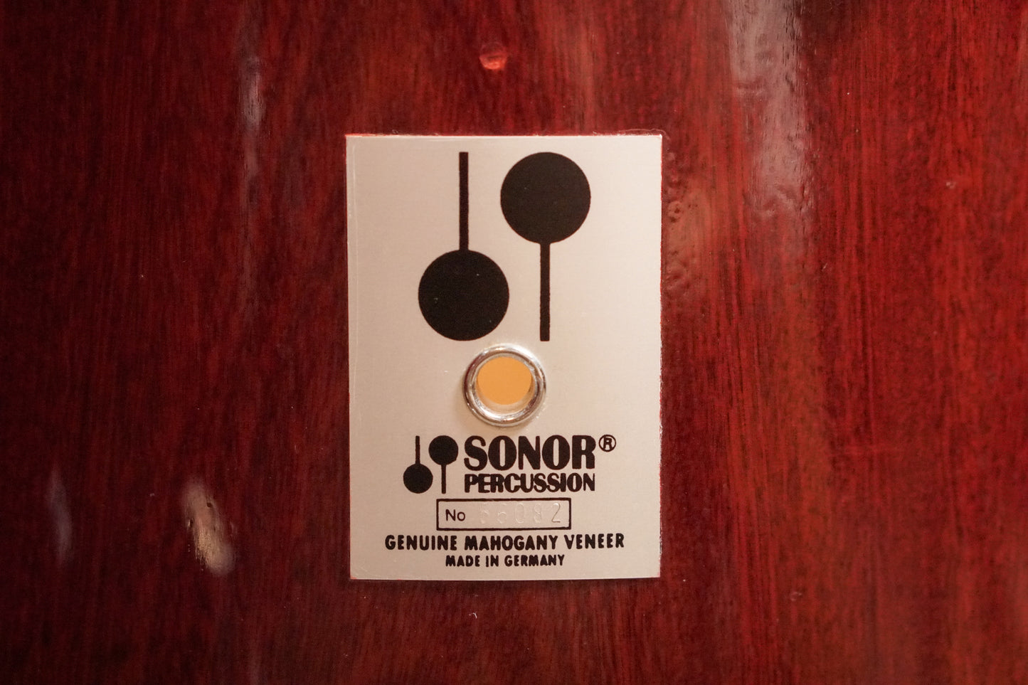 Sonor 8/10/12/13/14/18" Phonic Series Drum Set - 1980s Mahogany