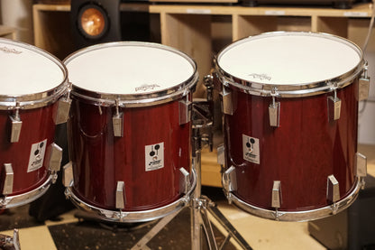 Sonor 8/10/12/13/14/18" Phonic Series Drum Set - 1980s Mahogany