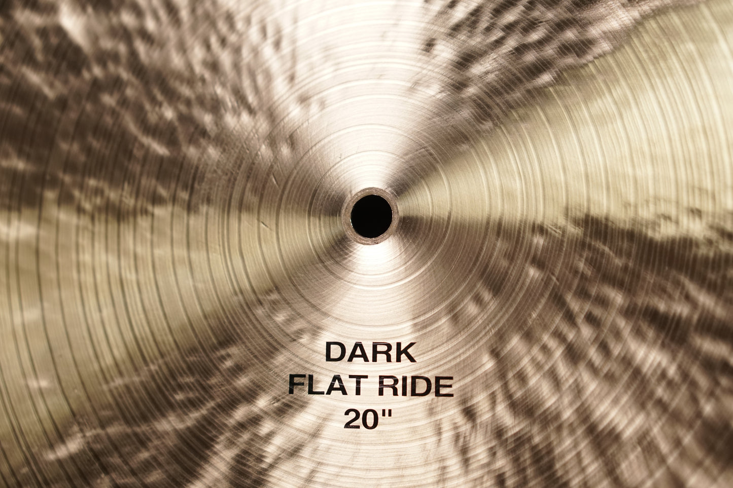 Paiste 20" Masters Dark Flat Ride Cymbal - 2118g