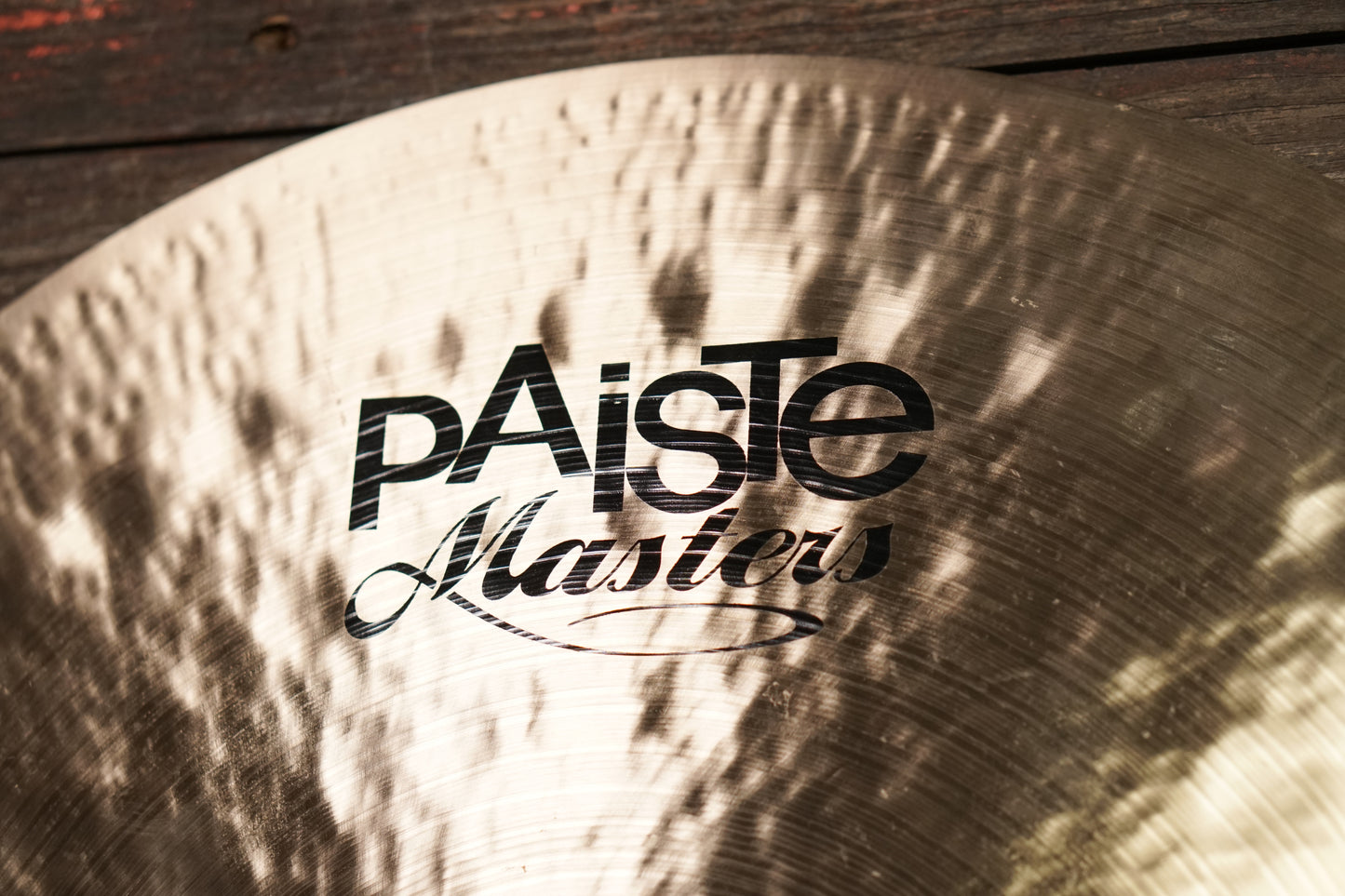 Paiste 20" Masters Dark Flat Ride Cymbal - 2118g