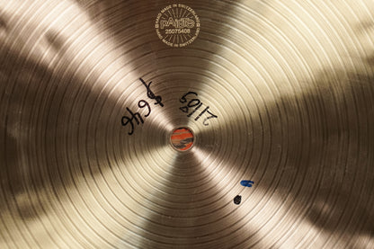 Paiste 20" Masters Dark Flat Ride Cymbal - 2118g