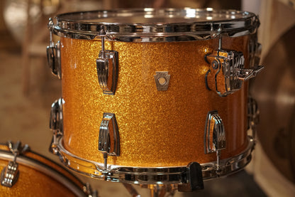 Ludwig 13/16/22" Classic Maple Fab Drum Set - Gold Sparkle