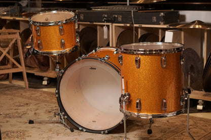 Ludwig 13/16/22" Classic Maple Fab Drum Set - Gold Sparkle