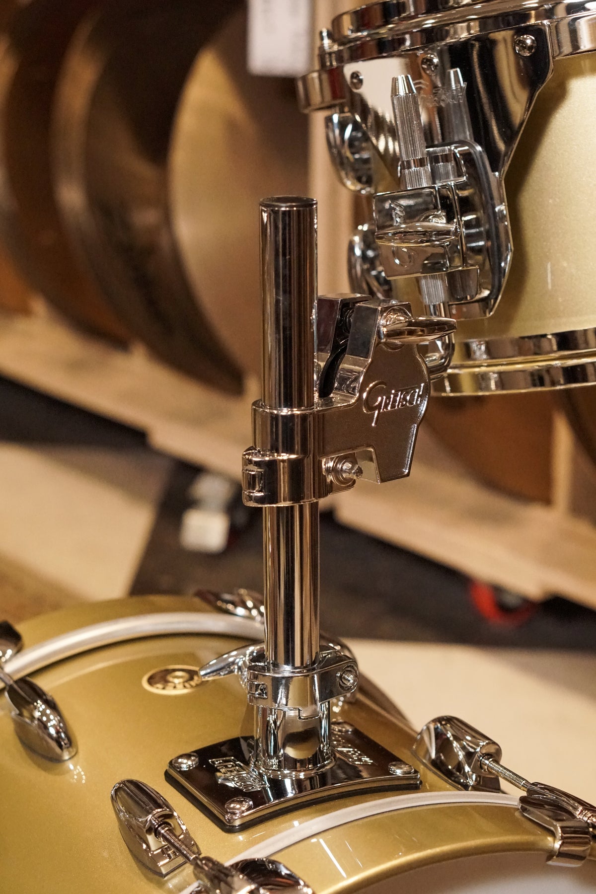 Gretsch 12/14/16" USA Custom Drum Set - Gold Mist