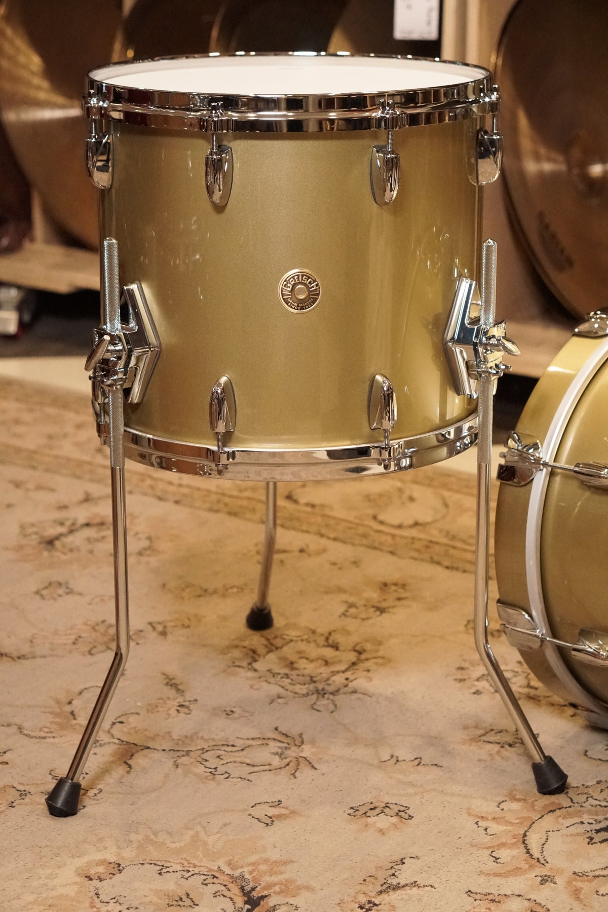 Gretsch 12/14/16" USA Custom Drum Set - Gold Mist