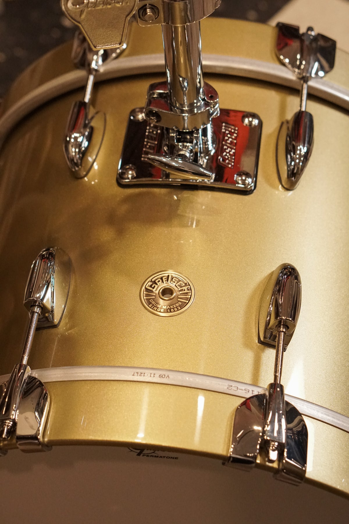 Gretsch 12/14/16" USA Custom Drum Set - Gold Mist