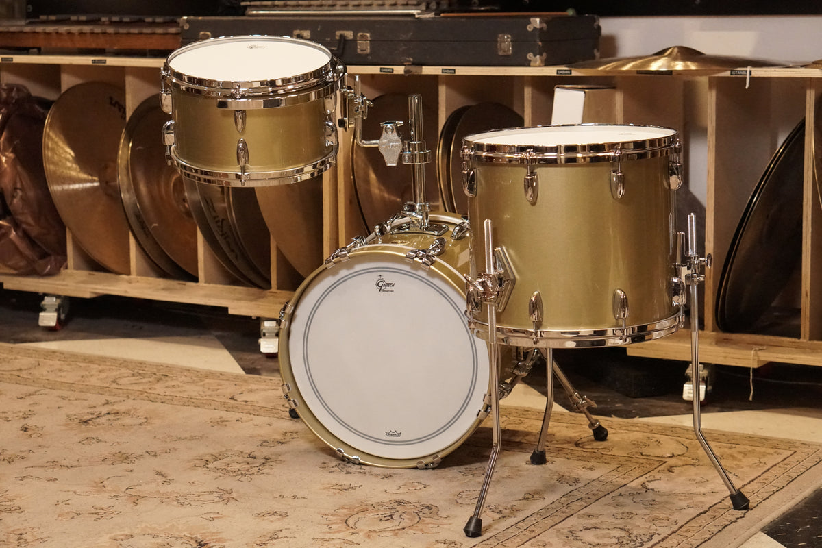 Gretsch 12/14/16" USA Custom Drum Set - Gold Mist