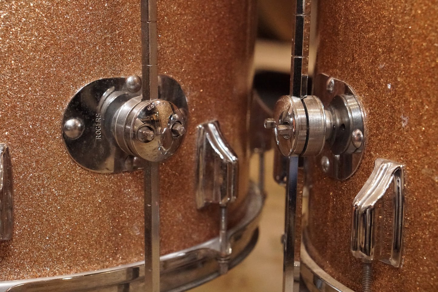 Rogers 13/16/16/22/5x14" PowerTone Drum Set - 1960s Champagne Sparkle