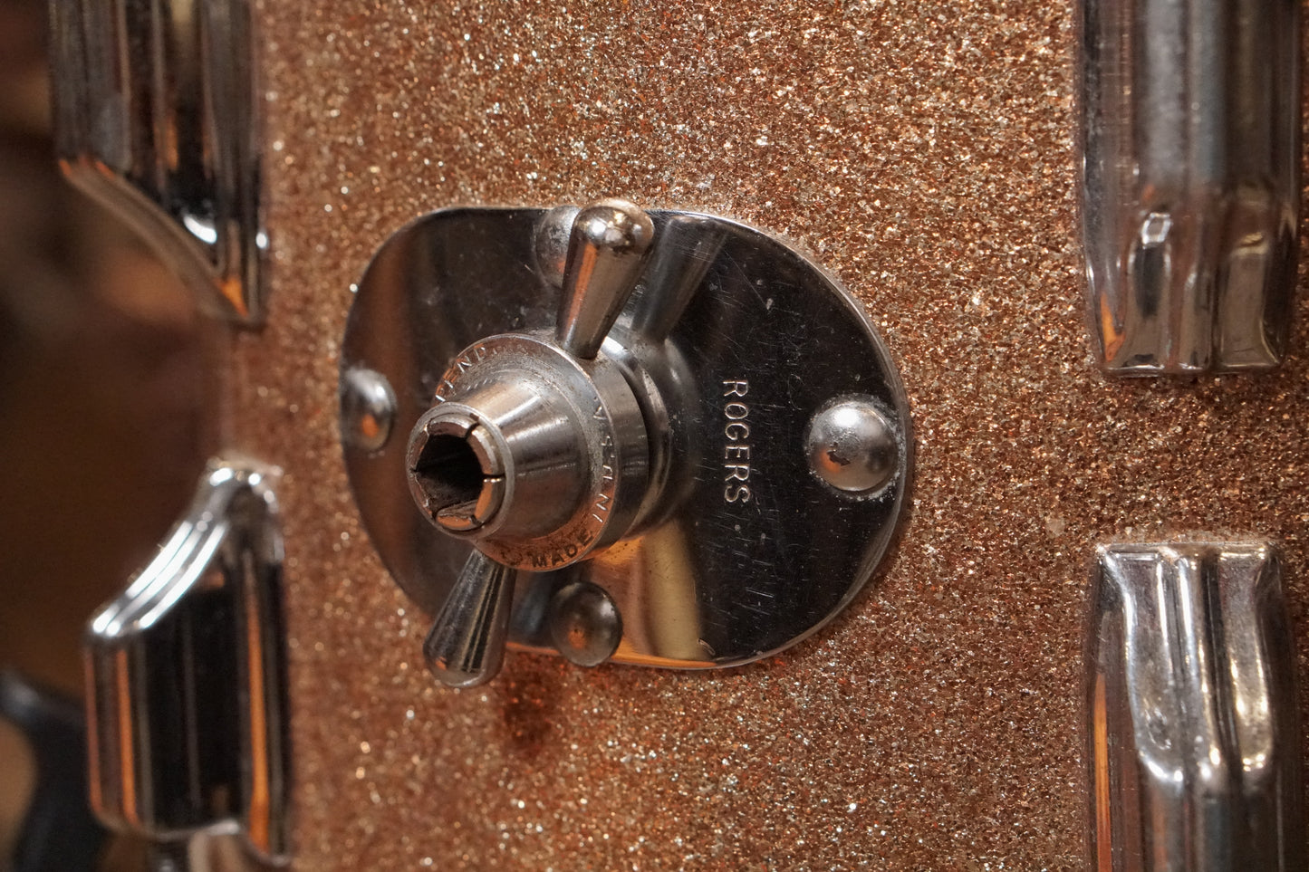 Rogers 8x12" Tom - 1960s Champagne Sparkle