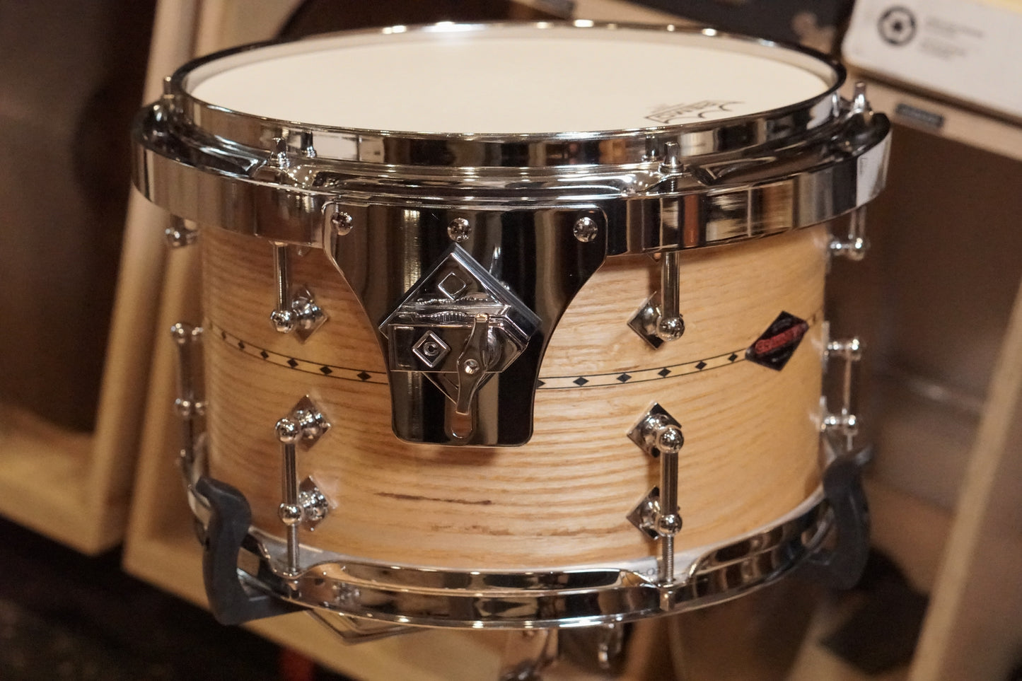 Craviotto 12/14/18/5.5x14" Ash Drum Set - 2015