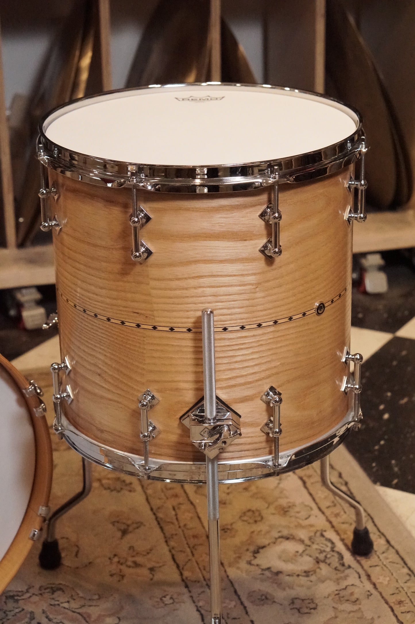 Craviotto 12/14/18/5.5x14" Ash Drum Set - 2015