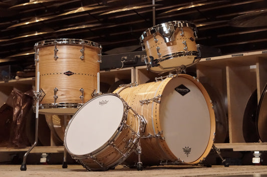 Craviotto 12/14/18/5.5x14" Ash Drum Set - 2015