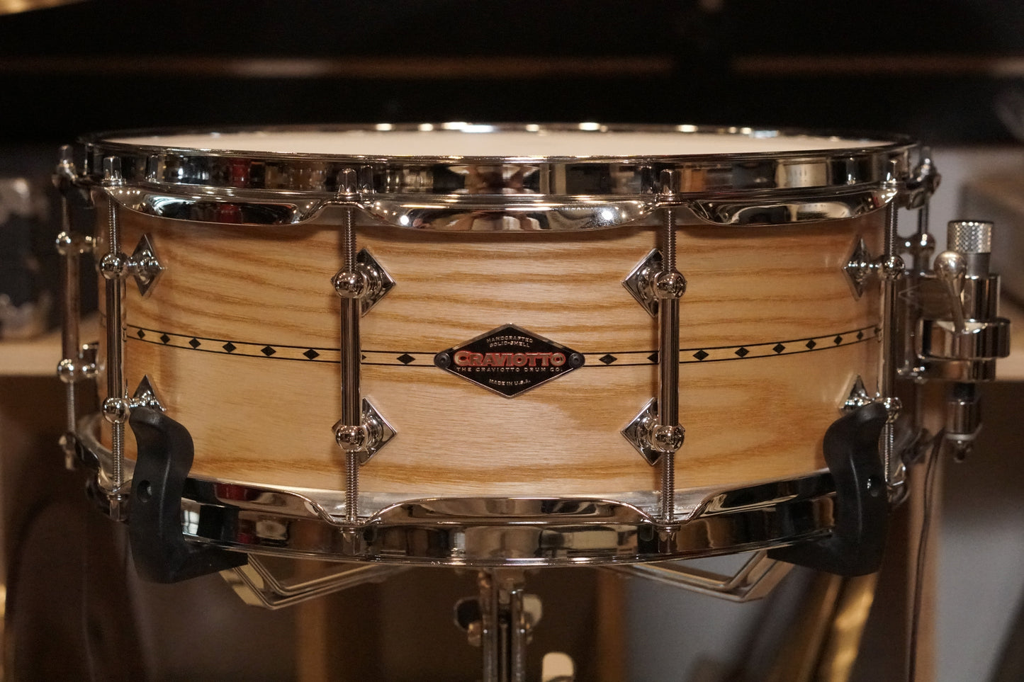 Craviotto 12/14/18/5.5x14" Ash Drum Set - 2015