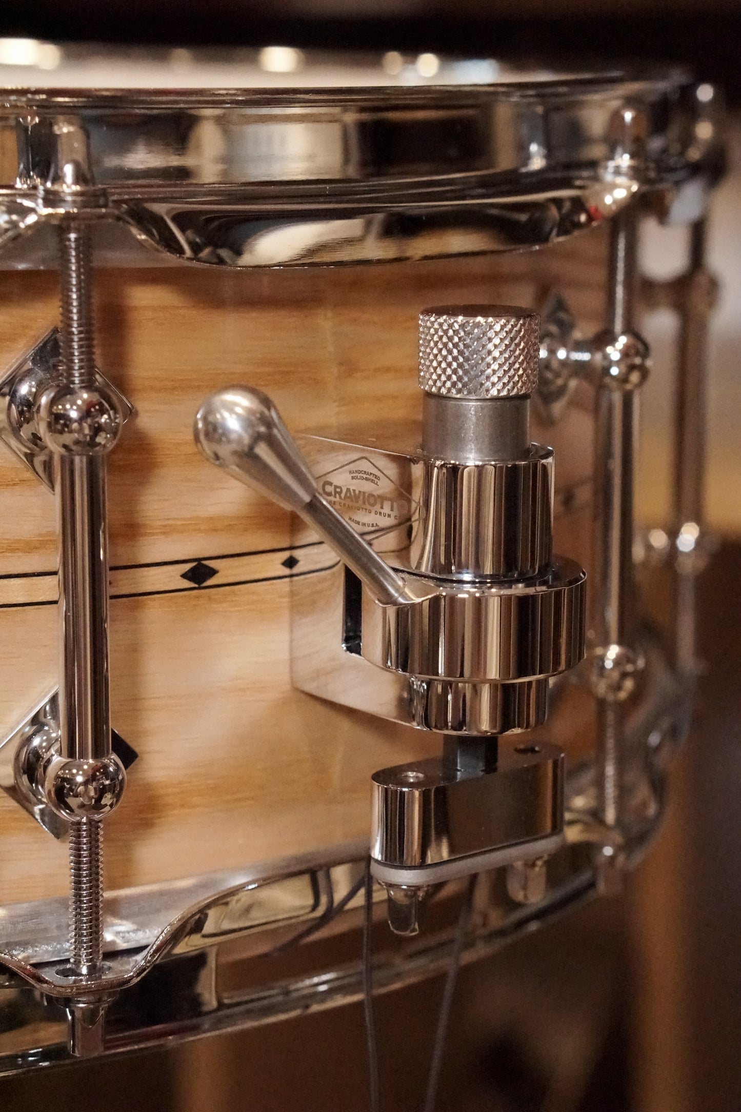 Craviotto 12/14/18/5.5x14" Ash Drum Set - 2015