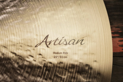Sabian 20" Artisan Medium Ride Cymbal - 2534g