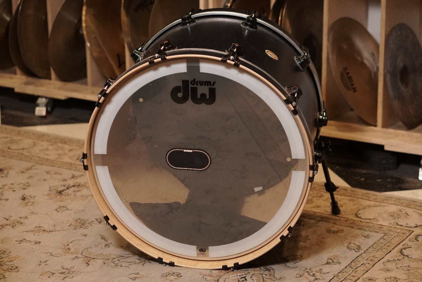 DW 10/12/14/15/16/20/24/6x14" Collector's Series Drum Set - Ebony Stain