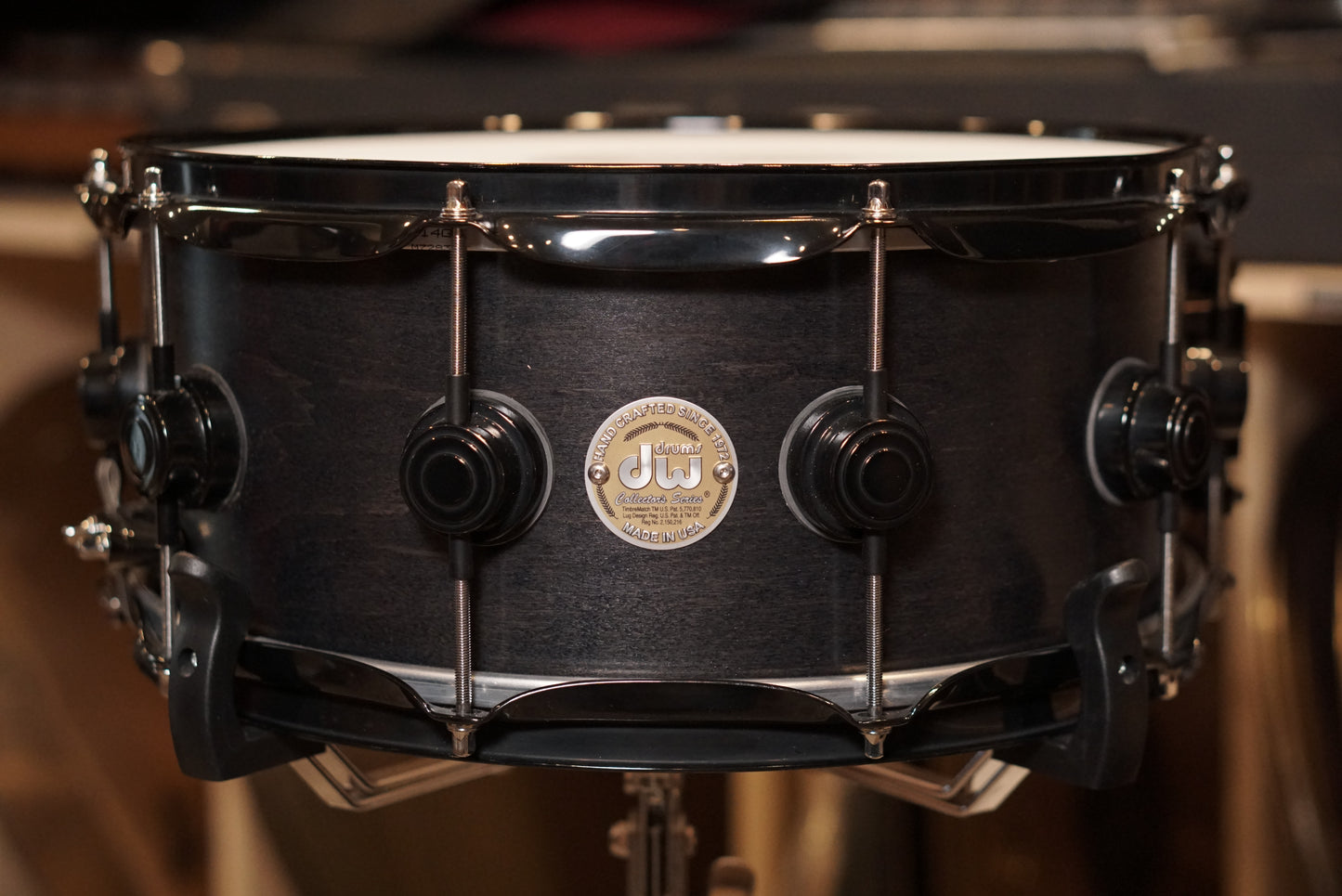 DW 10/12/14/15/16/20/24/6x14" Collector's Series Drum Set - Ebony Stain