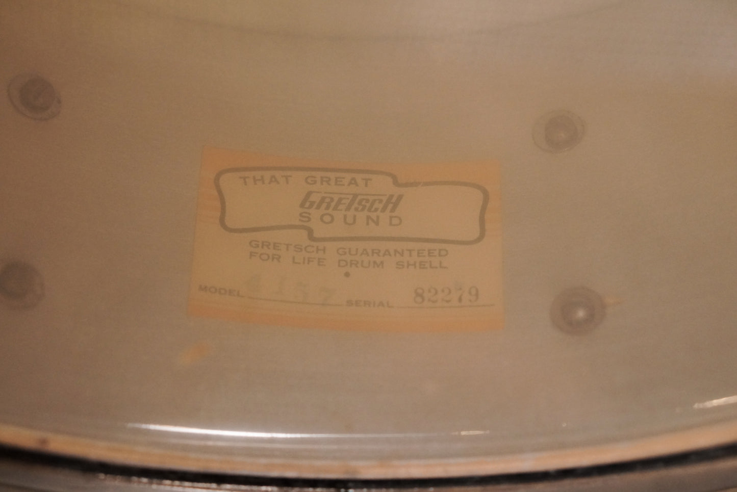 Gretsch 12/14/20/5.5x14" Round Badge Drum Set - 1960's Black Diamond Pearl