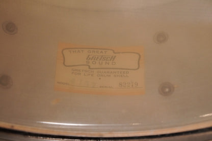 Gretsch 12/14/20/5.5x14" Round Badge Drum Set - 1960's Black Diamond Pearl
