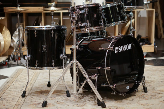 Sonor 12/16/22" Prolite Series Drum Set - Black Lacquer