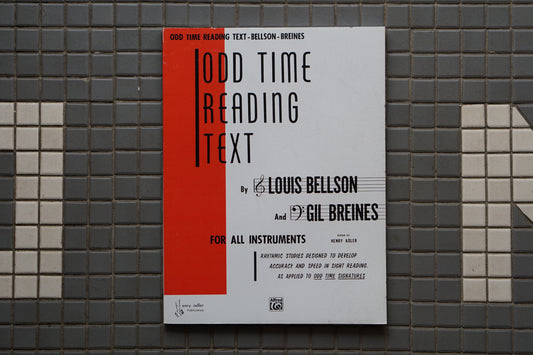Odd Time Reading Text - Louis Bellson/Gil Breines