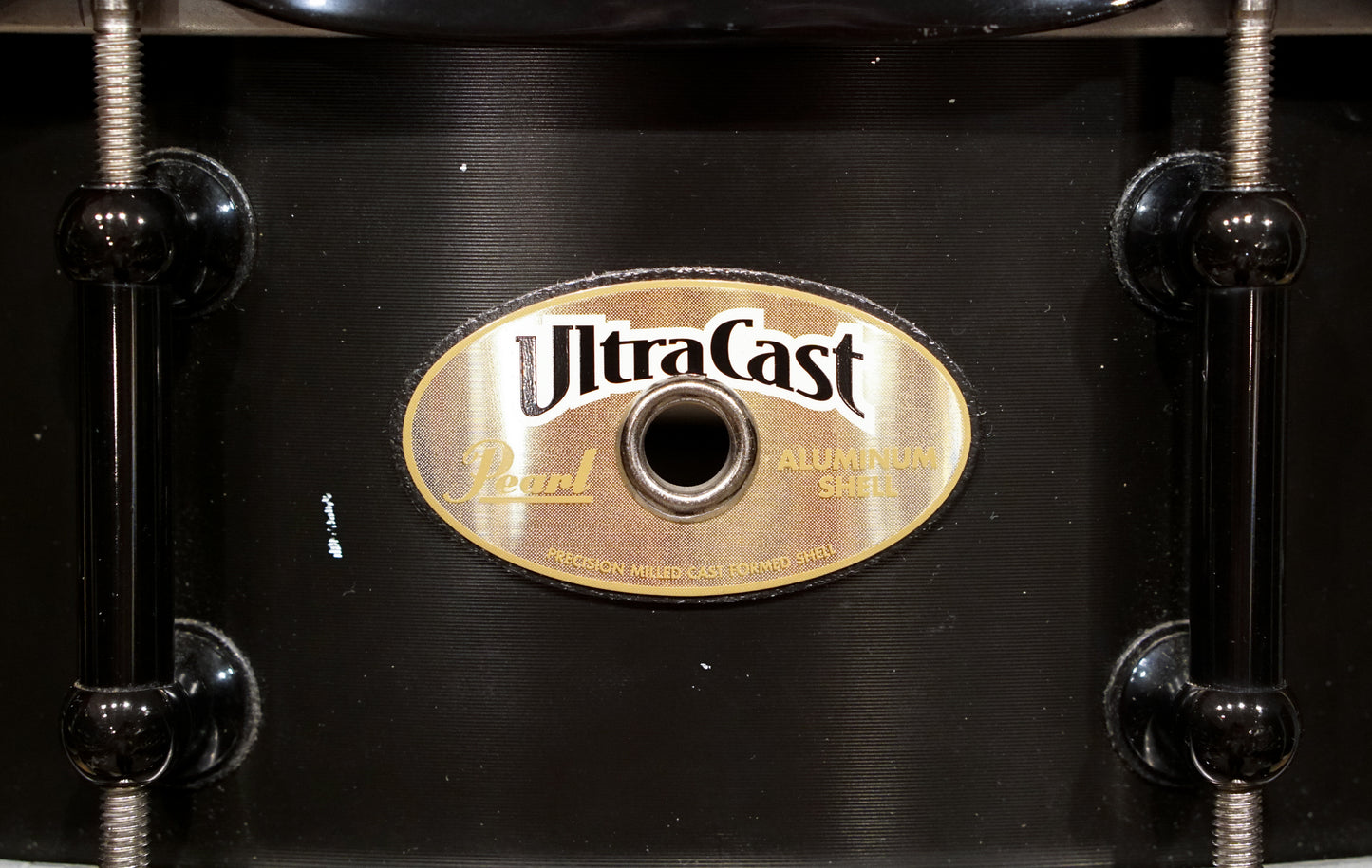 Pearl 5.5x14" Ultracast Aluminum Snare Drum - Black