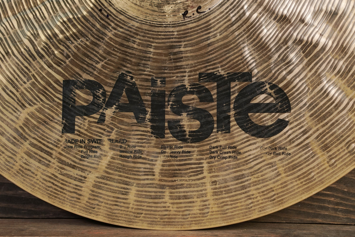 Paiste 19" Signature Dry Ride Cymbal - 2182g