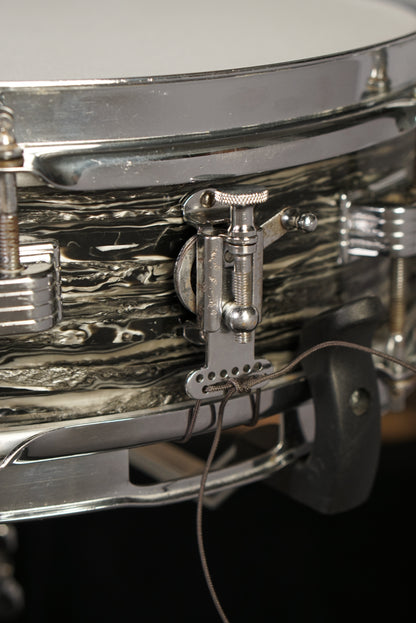 Ludwig 4x14" Downbeat Snare Drum - 1960s Black Oyster Pearl
