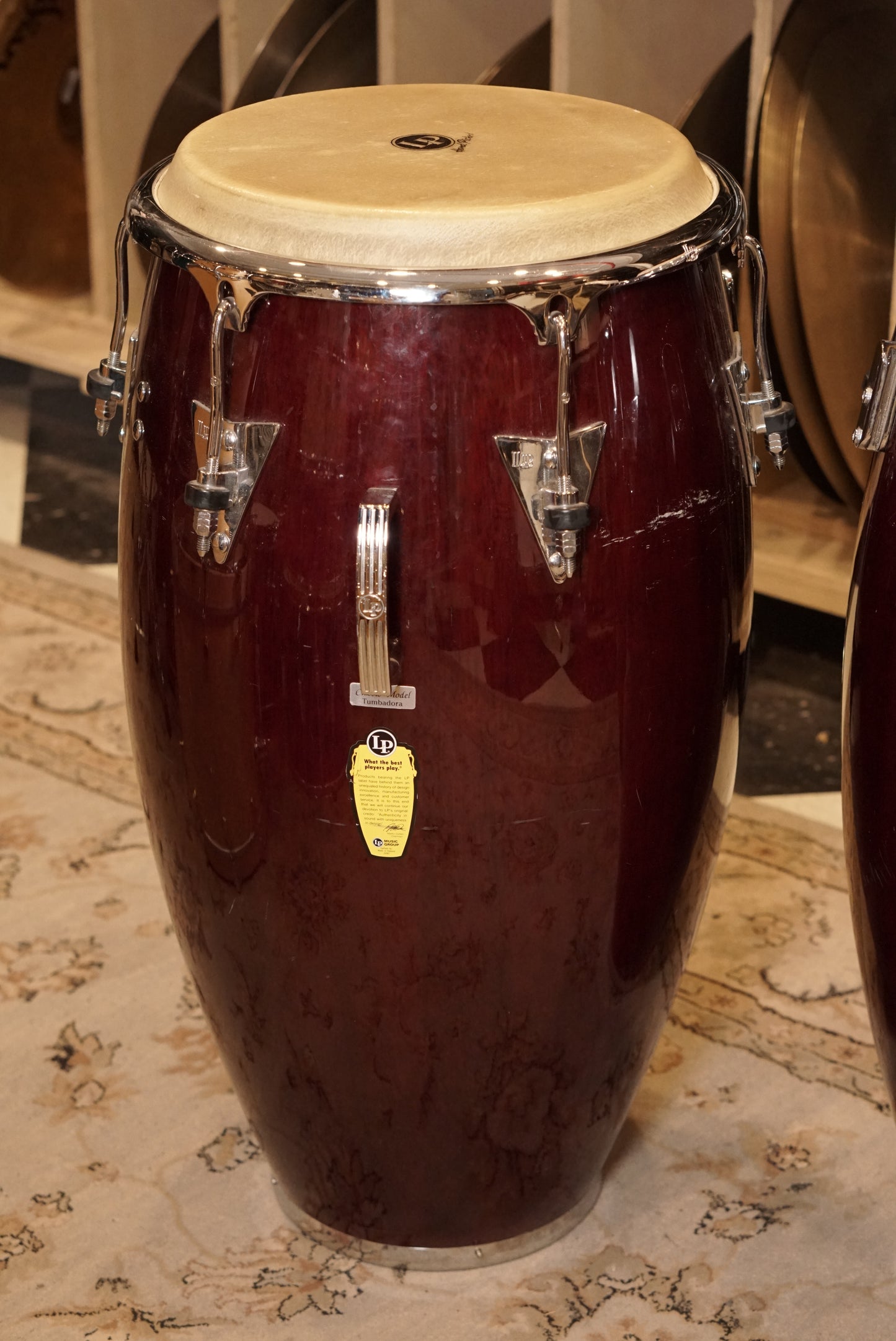 LP Classic Tumbadora - Wine Red Lacquer