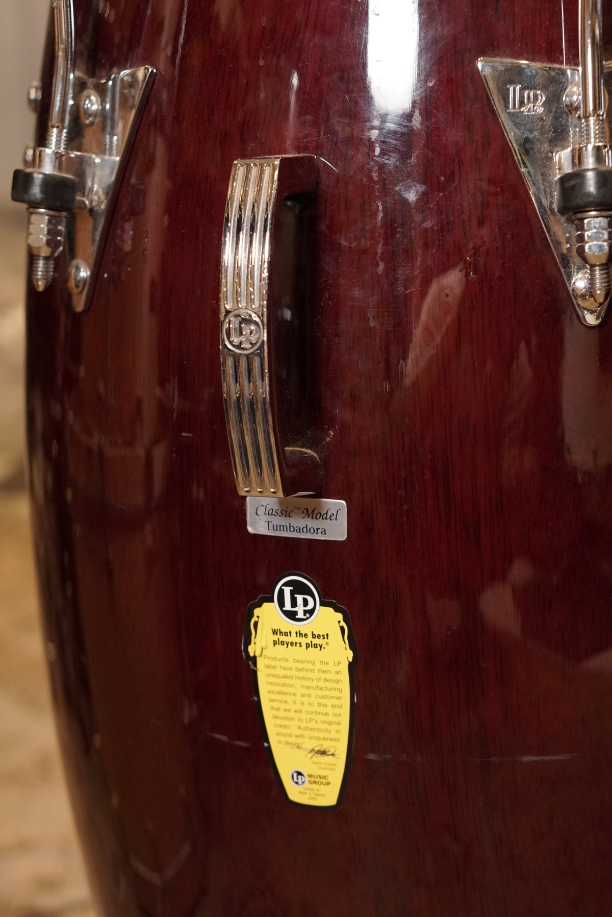 LP Classic Tumbadora - Wine Red Lacquer