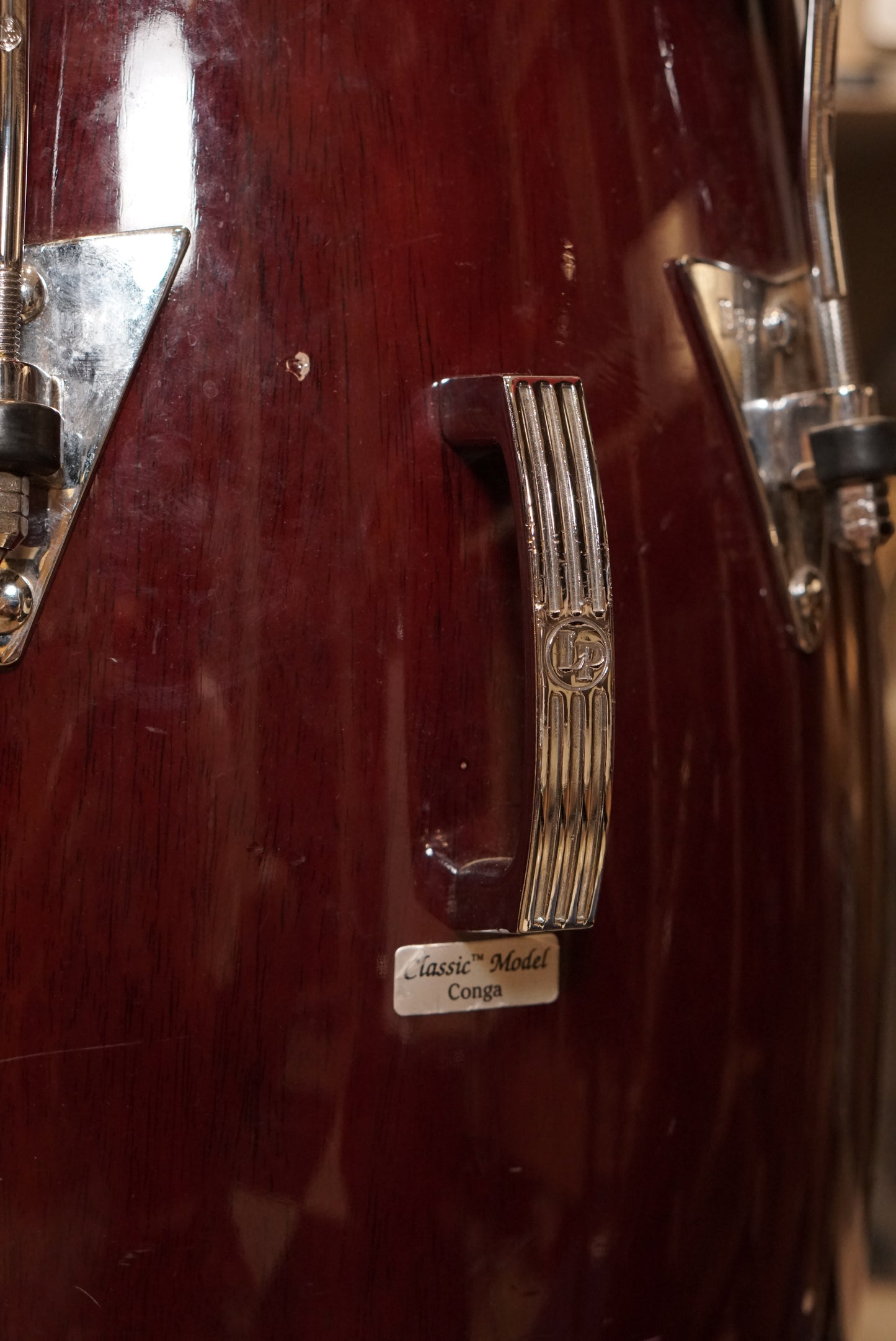 LP Classic Conga - Wine Red Lacquer
