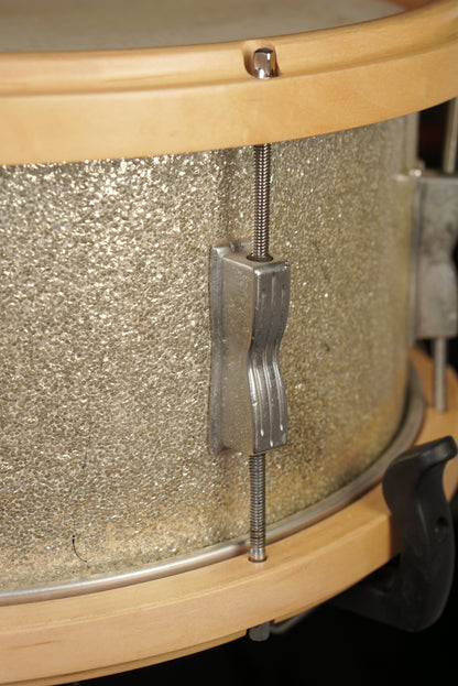 Ludwig 5.5x14" Jazz Festival Snare Drum - 1960s Silver Sparkle