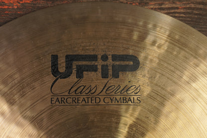 UFIP 22" Class Series Ride Cymbal - 3275g