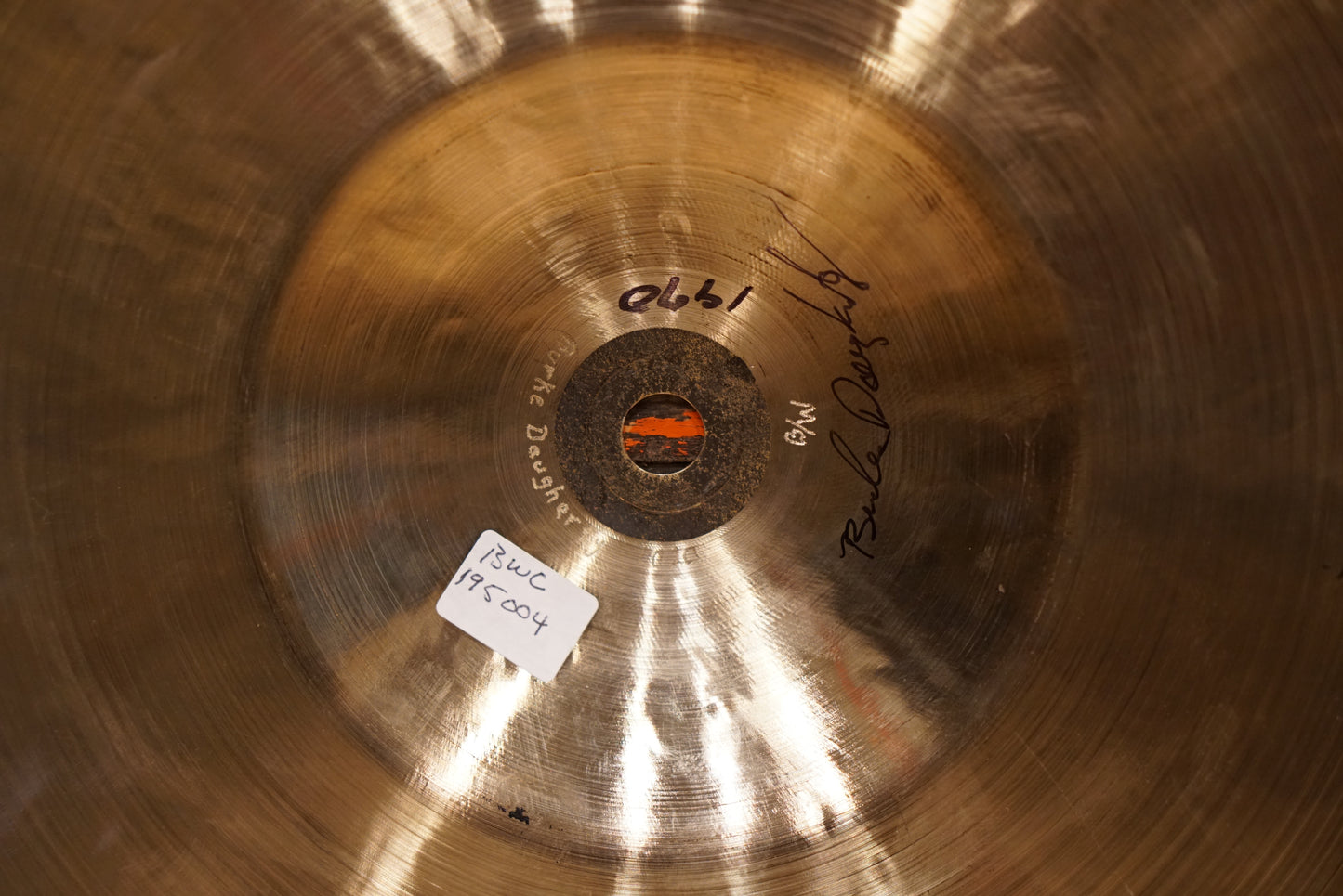 Burke's Works 20" Ride Cymbal - 1970g