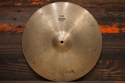 Zildjian 16" Avedis 1980s Thin Crash Cymbal - 1026g