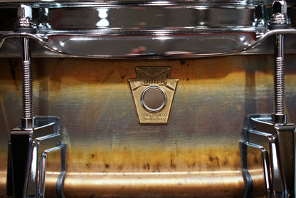Ludwig 6.5x14" Raw Bronze Snare Drum (LB552R) - SN188017