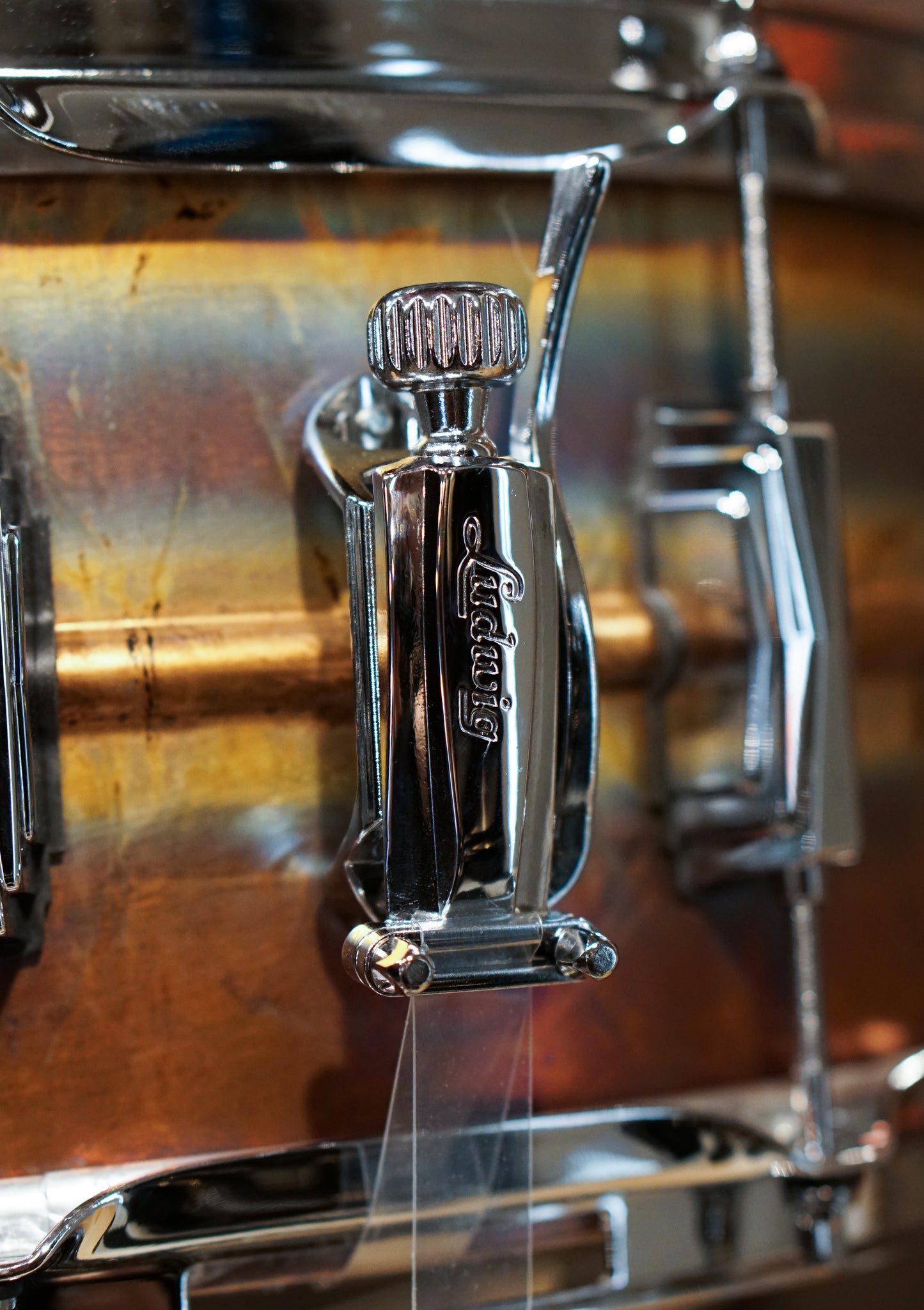 Ludwig 6.5x14" Raw Bronze Snare Drum (LB552R) - SN188020