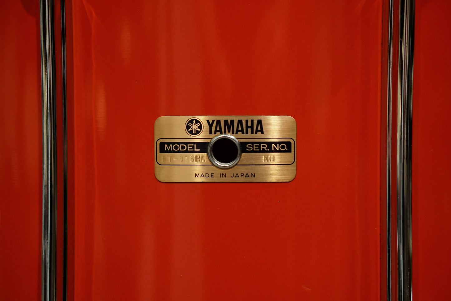 Yamaha 16x16" Recording Custom Floor Tom - 1984 Hot Rod Red