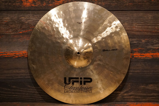 UFIP 22" Class Series Brilliant Ride Cymbal - 2744g