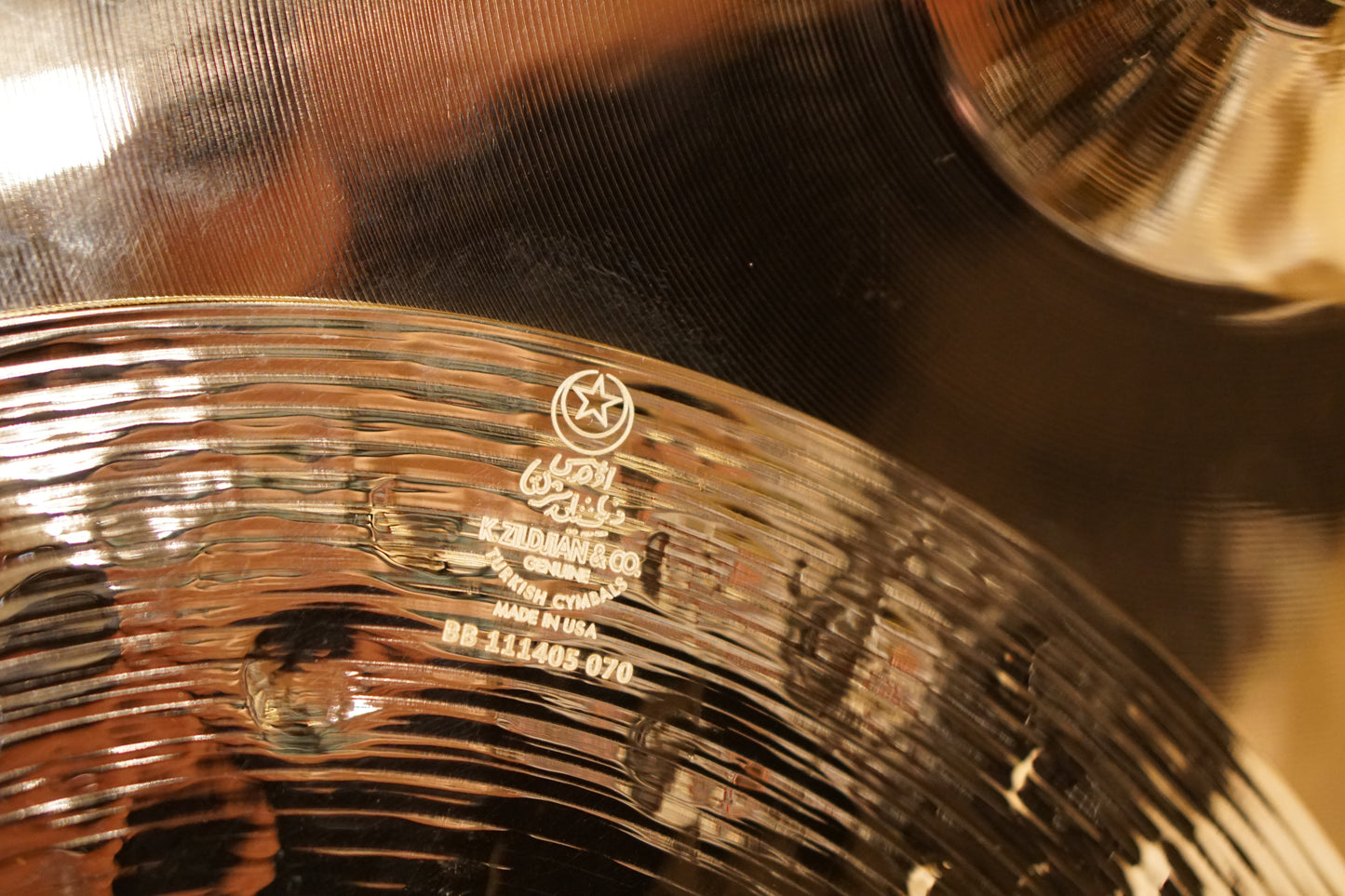 Zildjian 14" K. Custom Session Hi-Hat Cymbals - 988/1064g