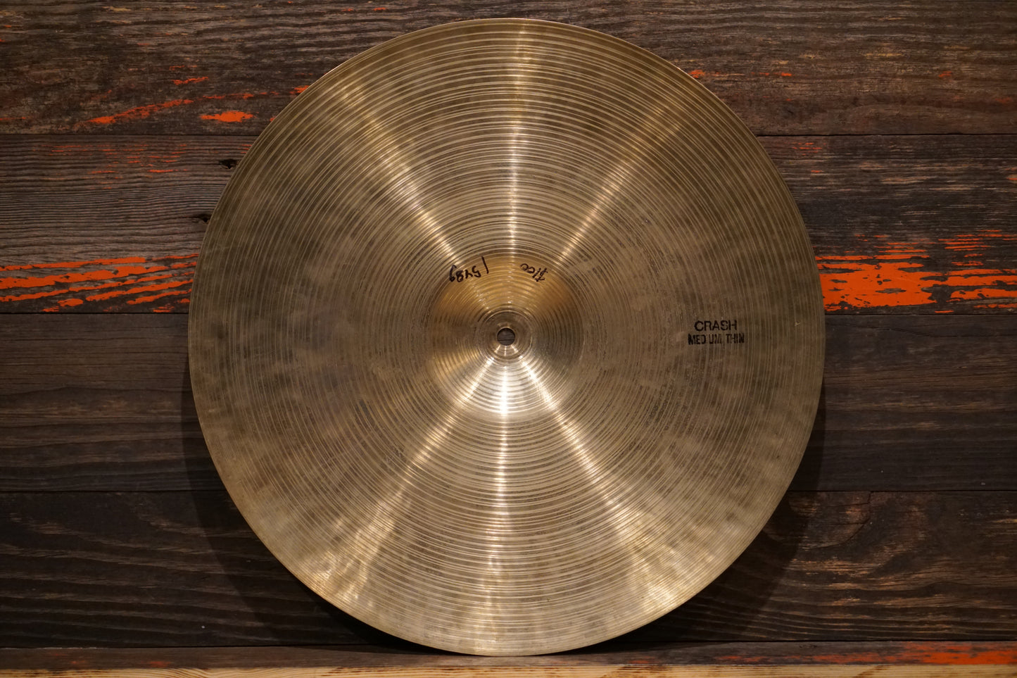 Zanki 18" Rotocasting Medium Thin Crash Cymbal - 1548g