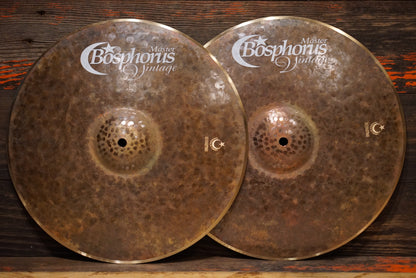 Bosphorus 14" Master Vintage Hi-Hat Cymbals - 866/1086g